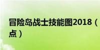 冒險島戰士技能圖2018(冒險島戰士技能加點)