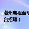 潮州電視臺明星面對面嘉賓吳奕敏（潮州電視臺招聘）