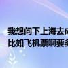我想問下上海去成都旅游（2個人大概要花多少錢?具體價格比如飛機票啊要多少）