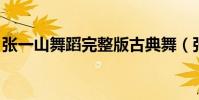 張一山舞蹈完整版古典舞(張一山 舞林大會)
