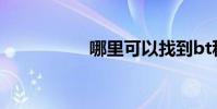 哪里可以找到bt種子?