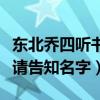 東北喬四聽書（關于東北喬四的書都有哪幾部請告知名字）