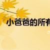 小爸爸的所有演員（小爸爸里的主要演員）