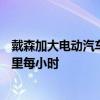 戴森加大電動汽車的努力 提示模型可以達到速度超過100英里每小時 