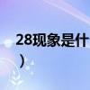 28現象是什么意思（股市里的28現象是什么）