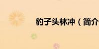 豹子頭林沖(簡介 50字)