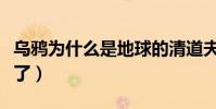 烏鴉為什么是地球的清道夫(烏鴉為什么滅絕了)