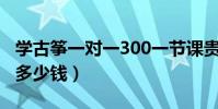 學古箏一對一300一節課貴嗎(學古箏一對一多少錢)