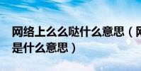 網絡上么么噠什么意思(網絡詞語“么么噠”是什么意思)