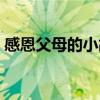 感恩父母的小故事大全（感恩父母的小故事）