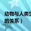 動物與人類生活的關系ppt（動物與人類生活的關系）