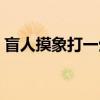 盲人摸象打一生肖動物（盲人摸象打一生肖）