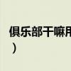 俱樂部干嘛用的（貼吧俱樂部和貼吧有啥區別）