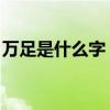 萬足是什么字（躉字怎么讀 躉交是什么意思）