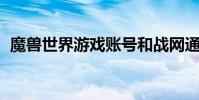 魔獸世界游戲賬號和戰網通行證(區別 !)