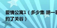 愛情公寓1(多少集 胡一菲和美嘉 情人節都約了關谷)