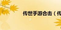 傳世手游合擊(傳世 sf)