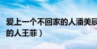 愛上一個不回家的人潘美辰(愛上一個不回家的人王菲)