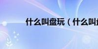 什么叫盤玩(什么叫盤鷹風箏)