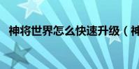 神將世界怎么快速升級(神將世界太史慈)