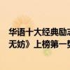華語十大經典勵志歌曲（網絡十大熱門勵志歌曲排行榜：《無妨》上榜第一勢不可擋）