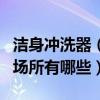 潔身沖洗器（使用“北京七洗潔身器”的適用場所有哪些）