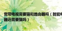 寬帶電視需要貓和路由器嗎(智能電視連接寬帶上網有路由器還需要貓嗎)