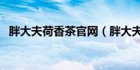 胖大夫荷香茶官網(胖大夫荷香茶哪里出)