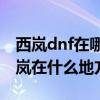 西嵐dnf在哪（地下城與勇士：dnf85版本西嵐在什么地方）