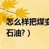 怎么樣把煤變成鉆石的方法（怎么樣把煤變成石油?）