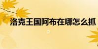 洛克王國阿布在哪怎么抓(阿布怎么得)