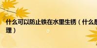 什么可以防止鐵在水里生銹(什么是鋼鐵防銹水的作用與原理)