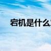 宕機是什么意思新聞（宕機是什么意思）