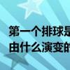 第一個排球是由什么演變而來（第一個排球是由什么演變的）