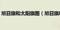 旭日旗和太陽旗圖(旭日旗和太陽旗的區別)