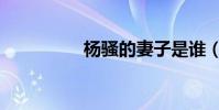 楊騷的妻子是誰(楊騷)