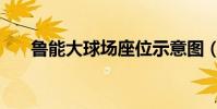 魯能大球場座位示意圖(魯能大球場)