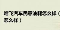 哈飛汽車民意油耗怎么樣(哈飛汽車民意油耗怎么樣)