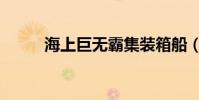 海上巨無霸集裝箱船(海上巨眼)