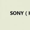 SONY（H5數碼相機的價格是多少）