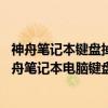 神舟筆記本鍵盤掉了一個鍵 如何修理（線上求問各位大神神舟筆記本電腦鍵盤錯亂怎么恢復回來）