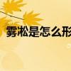霧凇是怎么形成的呢?（霧凇是怎幺形成的）