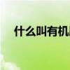什么叫有機肥和無機肥（什么叫有機肥）