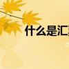 什么是匯票簡單解釋（什么是匯票）