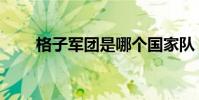 格子軍團是哪個國家隊(格子軍團)