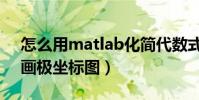 怎么用matlab化簡代數式(怎么用matlab畫極坐標圖)