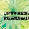 日照香爐生紫煙遙看瀑布掛前川兩句詩的意思（日照香爐生紫煙遙看瀑布掛前川這首詩句的意思是什么）