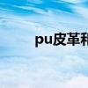 pu皮革和真皮（Pu皮質怎么樣呢）