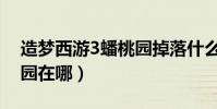 造夢西游3蟠桃園掉落什么(造夢西游3蟠桃園在哪)