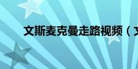 文斯麥克曼走路視頻(文斯 帕培爾)